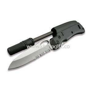 Steel folding pocket knife