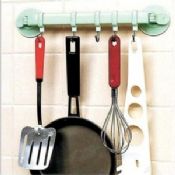 5 Kopf Saugnapf-Haken für Küche Schwenkwerkzeug images