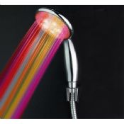 Vente chaude 7 couleurs changement conduit pomme de douche images