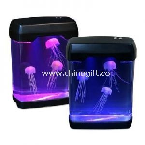 Acuario de las medusas magia LED luz juguetes electrónicos