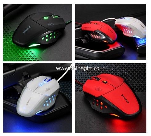 LED light gaming mouse