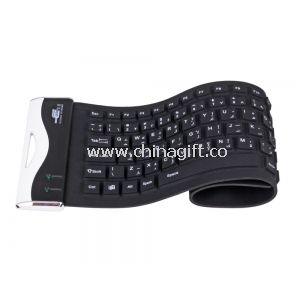 4 dBm RF rii rollup android menotek flexible étanche mini clavier bluetooth avec touchpad