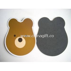 Ashtray promotional Lycra Cloth + Soft Gel + PU Plastic EVA mouse mat wrist support