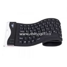 4 dBm RF rii android rollup menotek flexible bluetooth waterproof mini keyboard with touchpad images