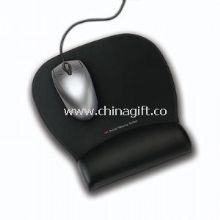 Custom Odorless Dustproof Anti-skid PVC + Soft Gel + ABS Silicon Gel Mouse Pad images