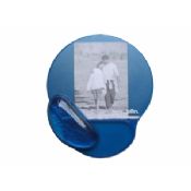 Transparent Gel Wrist Rest Mouse Pad with Photo Insert images