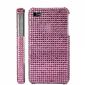 Vaaleanpunainen Mukauta kulutusta kestävää sparkle apple iphone 4 hard plastic polykarbonaatti asiat small picture