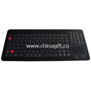 118 keys IP65 Dynamic Industrial Membrane Keyboard with 24 FN keys