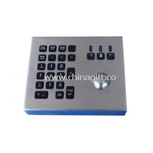 Bakgrunnsbelyst desktop mini USB tastatur integrert For industriell kiosk