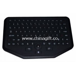 Bureau haut Silicone clavier industriel avec Trackball optique