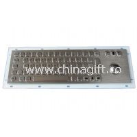 Panel Mount Industrial PC Keyboard with trackball images