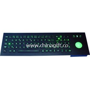Illuminated USB keyboard with black