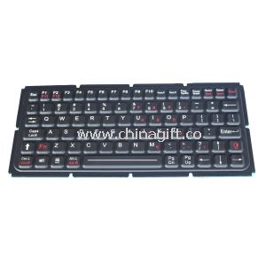 Industriel PC tastatur / fleksibel silikone tastatur med FN tasterne