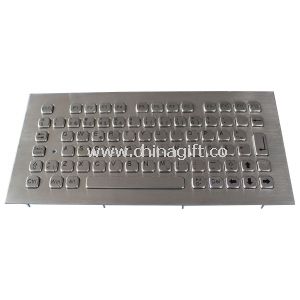 Teclado de PC industrial com teclas funcionais / 77 chaves