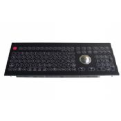 Negru culoare optice Trackball industriale membrana tastatura cu trackball-ul images