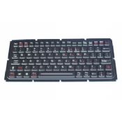 Industrial PC Keyboard / flexible silicone keyboard with FN keys images