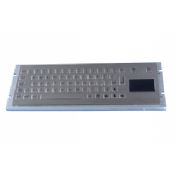 Industrial PC Keyboard with ruggedized touchpad images