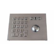 IP65 vandalo nominale dinamica prova industriale acciaio inox trackball images