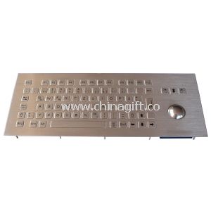 Metal wall mount keyboard waterproof For banking