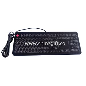 Wzmocnione Touchpad Desk Top przemysłowych klawiatura membranowa z klawiszami Funkcyjnymi