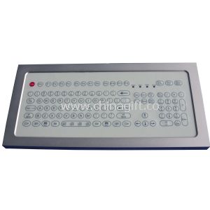 Waterproof Desktop Industrial Membrane Keyboard With Numeric Keypad