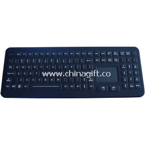108keys Backlight silikon industri Keyboard dengan keypad numerik