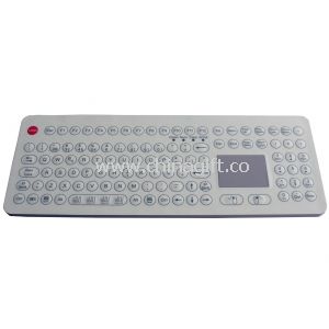 108keys mit Touchpad industrielle Folientastatur für medizinische Anwendung