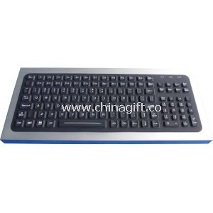 Desk Top Sealed Silicone Industrial Keyboard With Backlight For Industrial