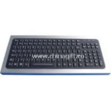 Desk Top Sealed Silicone Industrial Keyboard With Backlight For Industrial images