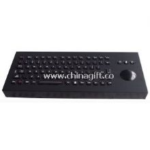 Stasjonær svart industrielle pc tastatur med FN keys images
