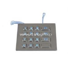 Salgsautomat tastatur med lang slag med 16 nøkler, med backight images