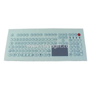 IP65 динамічний промислових ПК клавіатура з захищеної сенсорна панель і цифровою клавіатурою і функціональних клавіш