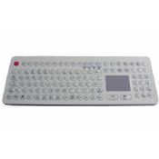 108keys With Touchpad Industrial Membrane Keyboard for medical application images