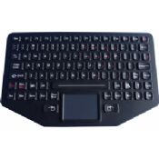 Robuste baggrundsbelyst industriel PC tastatur med touchpads images