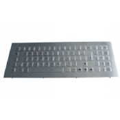 Acero inoxidable Panel de montaje Industrial teclado de la PC con teclado numérico images