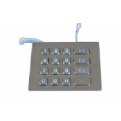 Автомат клавіатура з довгим обведення на 16 ключі, з backight images