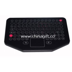 Teclado de pc industrial dinâmico p65 com touchpad integrado