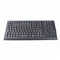 Rétro-éclairage Silicone clavier industriel intégré de couleur noire, 106 touches small picture