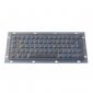 Illuminated patent industrial pc keyboard 64keys small picture