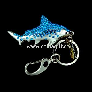 Fish Shape Jewelry USB Flash Drive 64GB For Key Ring
