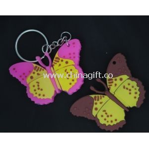 Largest Cute Butterfly 4GB Cartoon USB Flash Drive For Key Ring With Hot Plug & Play