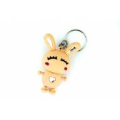 Funny Novelty Yellow Rabbit Shape Cartoon USB Flash Drive images