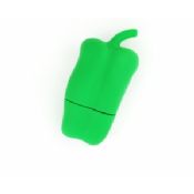 Pimenta verde Cartoon USB Flash Drive images