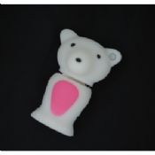 USB Version 2.0 Bear Shape Cartoon USB Flash Drive / Novelty USB Drives images