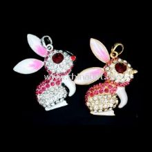 USB Version 2.0 Rabbit Shape Jewelry USB Flash Drive 8GB With Reading At 10Mbps images