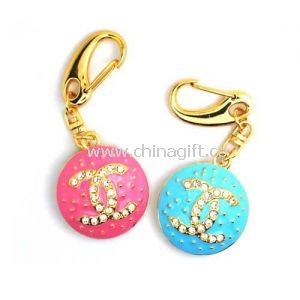 Round Jewelry USB Flash Drive 8GBWith USB-HDD Or USB-ZIP Mode