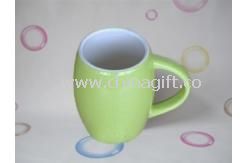 Bulgy body glazing drink mug