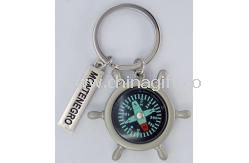 Compass  Metal keychain