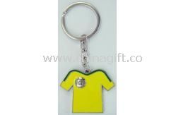 Polo shirt metal keychain images