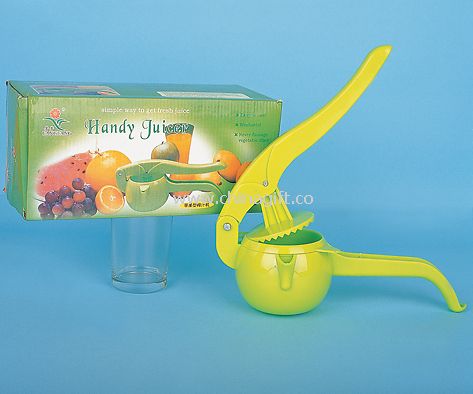 Máquina de jugo apretón plástico